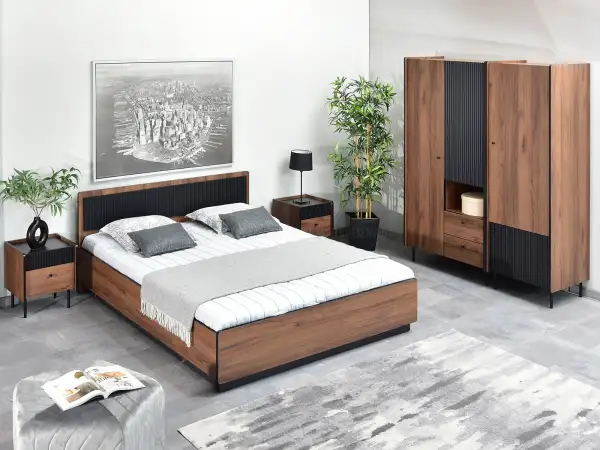 Łóżko sypialniane PUERTO P13 to styl i jakość